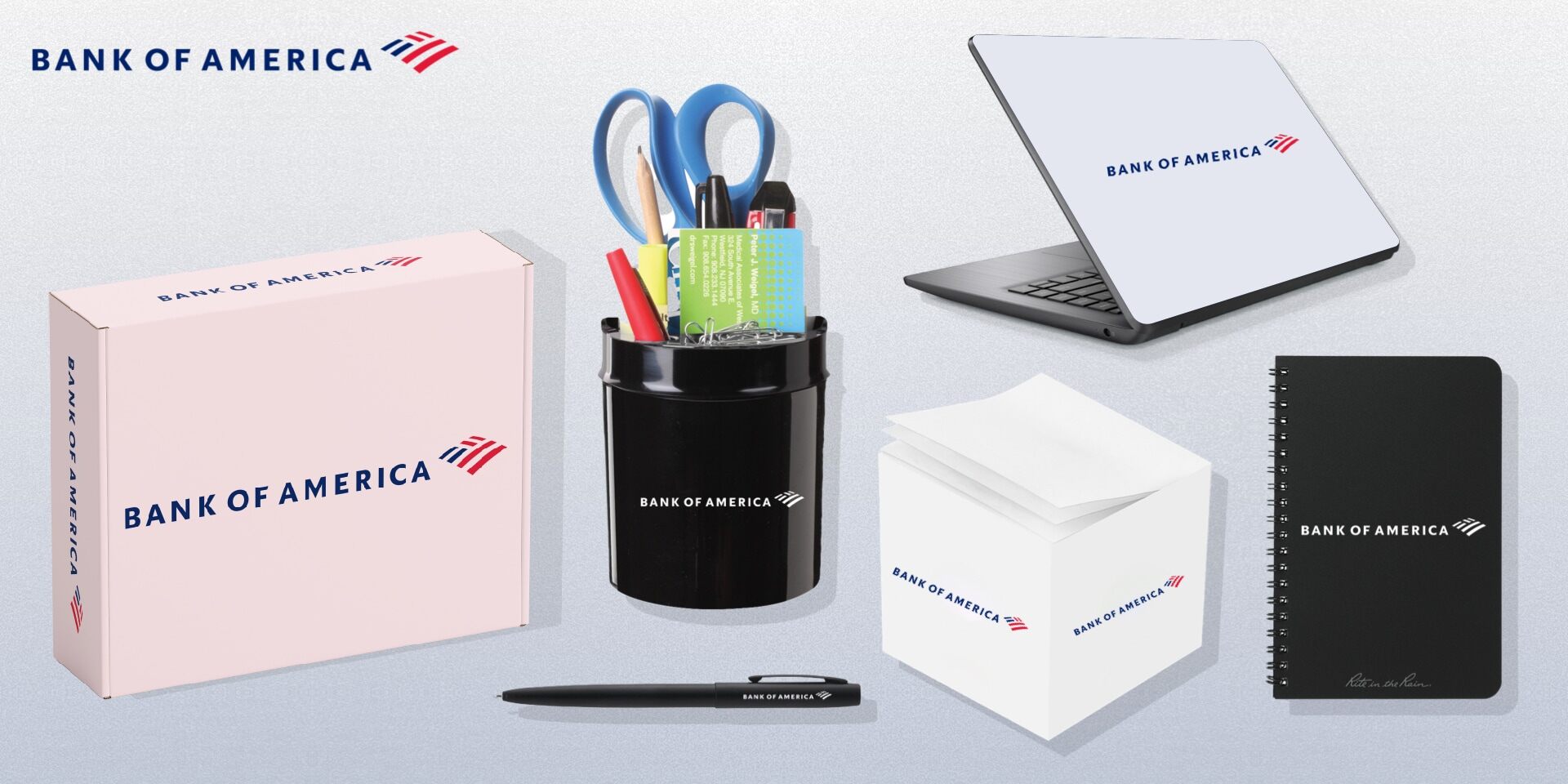Bank of America - USA-Made Office Supplies Bundle 2@1x Bank of America - USA-Made Office Supplies Bundle 2@1x